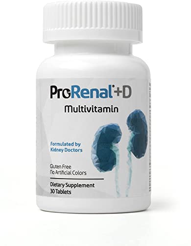 Nephroceuticals ProRenal+D Kidney Multivitamins 30-Day Supply