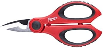 Milwaukee Electrician's Scissors with Storage