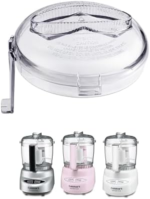Cuisinart DLC-Cuisinart DLC-2AWBC-1 Replacement Work Bowl Cover – Compatible with DLC-2A Models (Use Only with Bowl DLC-2AWB-1, Fits Pictured Models Only)