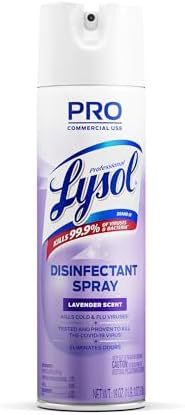 Lysol Professional Disinfectant Spray, Lavender Scent, 19 Ounce