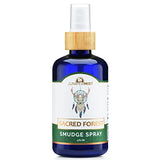 JUNIPERMIST Sacred Forest Smudge Spray (4 Fl Oz) - for Cleansing Negative Energy - Smudge Spray Alternative to Sage Smudge Sticks - Sustainably Made in USA with Pure Essential Oils and Real Crystals