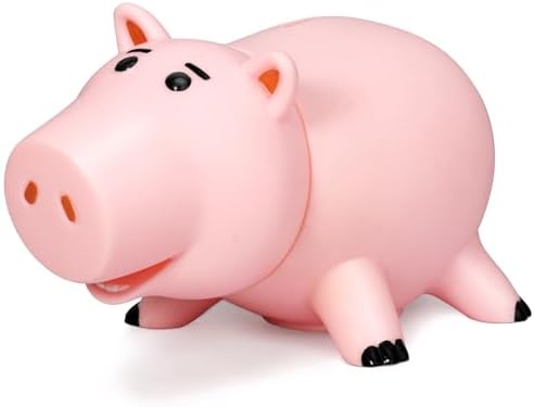 Hamm Piggy Bank Cute Pink Pig Money Box Plastic Saving Coin Box with Color Package Money Bank Great Gift Toy for Kid Children Girls Boys