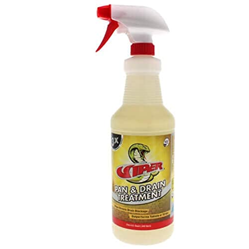 Refrigeration Technologies Viper Pan & Drain Treatment 1 Qt, Yellow