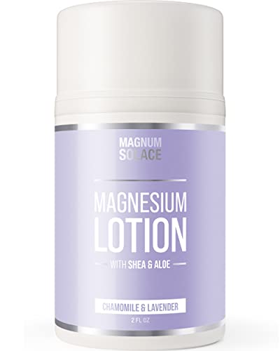 Magnesium Lotion with Shea Butter – Apply to Legs – Alternative to Topical Magnesium Cream