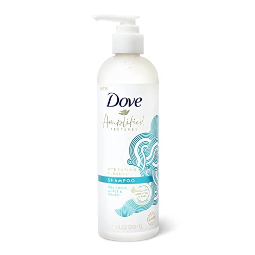 Amplified Textures, Hydrating Cleanse Shampoo, 11.5 fl oz (340 ml), Dove