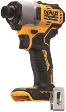 DEWALT 20V MAX* 1/4 in. Brushless Cordless Impact Driver (Tool Only) (DCF840B)