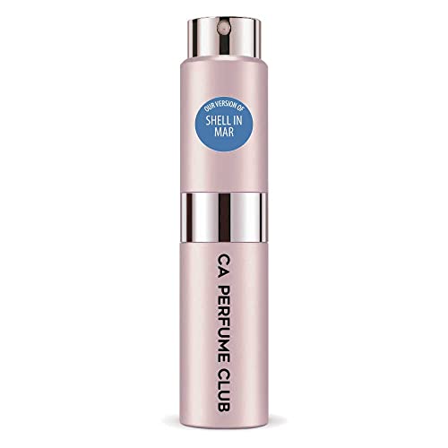 CA Perfume Impression of Grlin Shell in Mar For Women Replica Version Fragrance Dupes Concentrated Long Lasting Eau de Parfum Spray Refillable Atomizer Bottle 0.27 Fl Oz-X1
