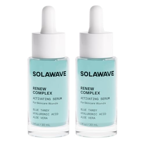 Solawave Renew Complex Serum for Face & Neck | Boost the Effects of Solawave Facial Wand | Red Light Therapy for Face & Microcurrent Facial Device for Anti-Aging & Skin Tightening | Solawave Original