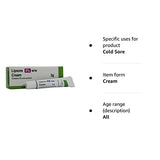 3 Packs of Cold Sore Treatment - 2g Cream - 5% w/w (3 x Lipsore Cream)