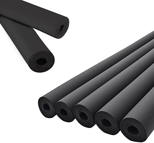 Pipe Insulation Foam Tube - 1-1/8"ID Foam Tubing for AC Unit, Guitar Stands, Exercise Machine Handle and Roof Rack (1-1/8"ID x 3/8"TK)