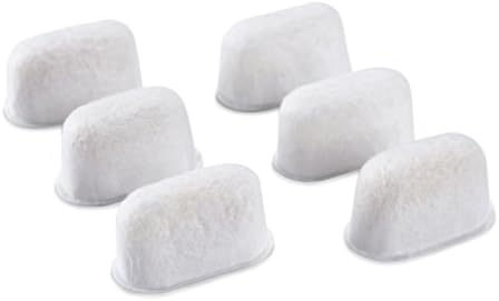 Premium 6-pack Water Filters For Replacement Breville BWF100 with Ion Exchange Resin inside