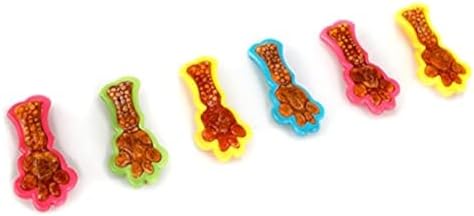 Hartz Chew 'n Clean Dental Duo Dog Treat & Chew Toy, Color Varies, Extra Small, 6 Count