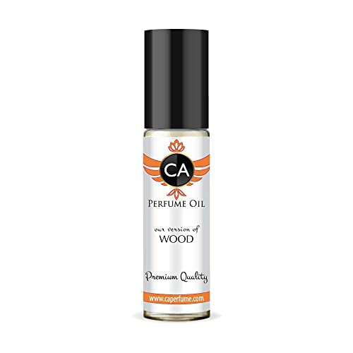 CA Perfume Impression of Emra Wood For Women & Men Replica Fragrance Body Oil Dupes Alcohol-Free Essential Aromatherapy Sample Travel Size Concentrated Long Lasting Attar Roll-On 0.3 Fl Oz/10ml