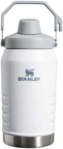Stanley Iceflow Fast Flow Jug | Recycled Stainless Steel Water Tumbler | Keeps Drink Cold and Iced for Hours | Easy Carry Handle