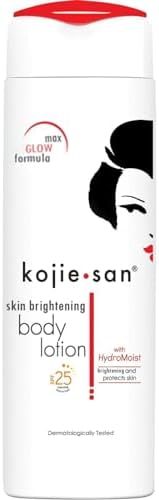 Kojie San Kojic Acid Lotion - Nourishing & Skin Brightening Body Lotion with Rosehip, Shea Butter & Vitamin E for Flawless Even Skin Tone - 150ml
