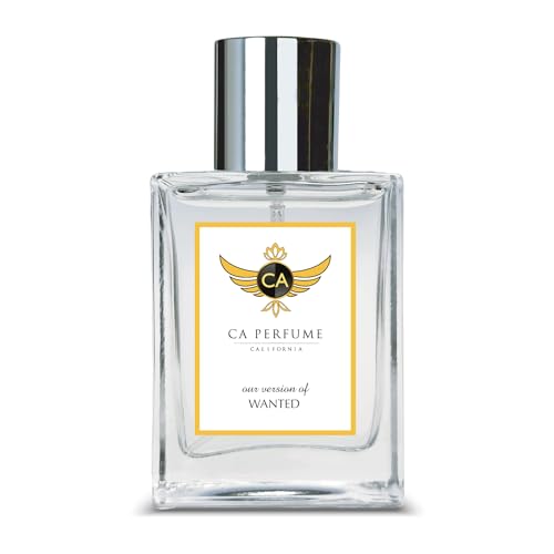 CA Perfume Impression of Wanted For Men Replica Version Fragrance Dupes Concentrated Long Lasting Eau de Parfum Spray Refillable Atomizer Bottle 1.7 Fl Oz/50ml-X1