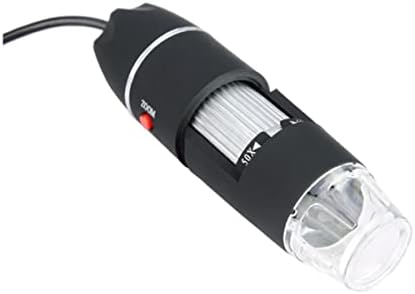 Microscope Accessories Kit 500X Pixels 2MP Digital Microscope 8 LED Digital USB Microscope Stereo Camera Microscope Slides