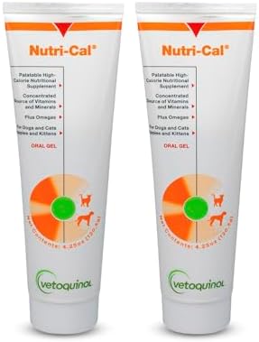 Vetoquinol Nutri-Cal 4.25 Oz - High Calorie Supplement for Cats and Dogs - Pack of 2