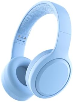 Kids Bluetooth Headphones,Foldable On Ear Wireless Headphone,Stereo Sound with MIC,10H Playtime,Bluetooth 5.1,Kids Wireless Headphones Over Ear for Kid Adult School Online Class (Blue)