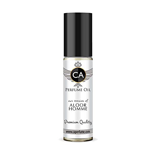 CA Perfume Impression of Aloor Homme For Men Perfume Body Oil Roll-On 0.3 Fl Oz/10ml