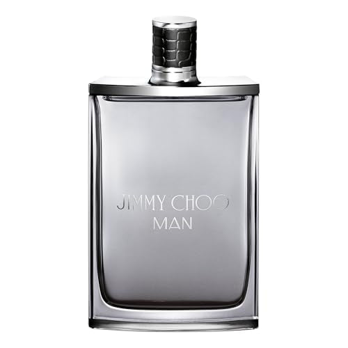JIMMY CHOO Man Eau de Toilette - Long Lasting Fragrance with notes of Lavender, Pineapple Leaf & Patchouli - Sweet & Musky