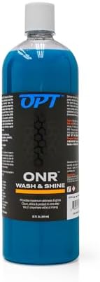 Optimum No Rinse Wash and Shine - ONR Car Wash, New Formula Version 5, Safe on Paint, Coatings, Wraps, and Interior, Rinseless Wash provides a Car Wash Soap Alternative (32 oz)