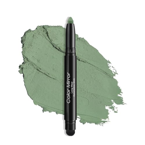 Longwear Cream Eye Shadow Sticks(36 Matte Avocado), Smudge-Proof, Waterproof Eyeshadow,Silky Formula Matte With Makeup Brush,Green Eyeshadow Stick
