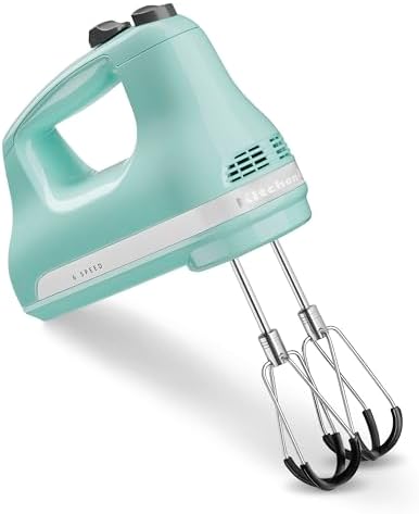KitchenAid 6 Speed Hand Mixer with Flex Edge Beaters - KHM6118