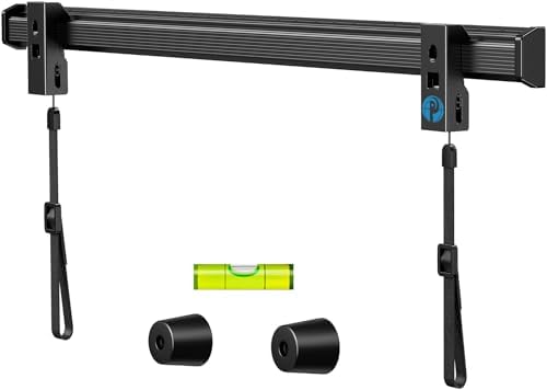 Pipishell Drywall TV Wall Mount, Studless Wall Mount TV Bracket for 37-75 inch TVs, Holds up to 100 lbs, No Stud or Drilling Required, Easy Install on Drywall with Included Hardware, PILL1