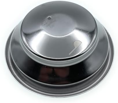 54mm 1 Cup Dual Wall Coffee Filter Basket - Pressurized Stainless Steel, Metal Portafilter Container - Reusable, Washable - Compatible with Breville Espresso Machines - 7/10g (Dual Wall - 1 Cup)