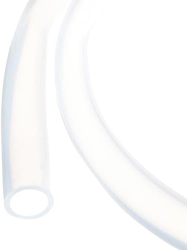 1m(3.3ft) 16mm(5/8") ID x 21mm(0.83") OD Silicone Tubing Clear Industrial Plastic Tubing Pure Silicone Hoses for Pump Siphoning Draining Irrigation Brewing