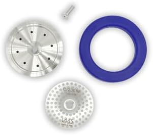 Stainless Steel Precision Kit Compatible with Double Boiler Breville/Sage. IMS Precision Screen, Stainless Shower Holder, Silicone Gasket. Fits 900 Series, Oracle, Jet, Touch models