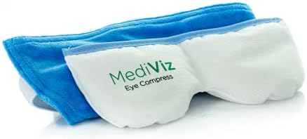 Warm Compress Eye Mask - Moist Heat Compress for Irritated Eyes and Eyelid Lumps and Bumps