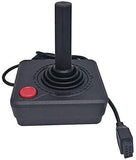 CHILDMORY Black Retro Classic Controller Gamepad Joysticks for Atari 2600 System Console