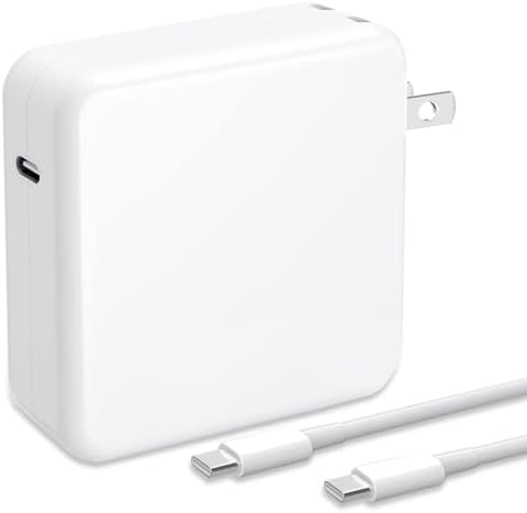 Mac Book Pro Charger - 100W USB C Charger Fast Charger for Mac Book Pro 16/15/14/13 Inch, Mac Book Air 13 Inch, iPad Pro 2021/2020/2019/2018 Power Adapter for Mac Book and All USB-C Laptops and Phones