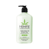 HEMPZ Body Lotion - Green Tea & Asian Pear Daily Moisturizing Cream, Shea Butter Body Moisturizer - Skin Care Products, Hemp Seed Oil - Large