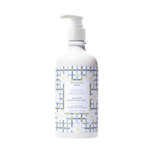 Beekman 1802 Goat Milk Hand Wash - Cleanses, Softens & Nourishes Skin - Rinses Away Impurities - Good for Sensitive Skin - Cruelty Free - Packaging May Vary