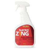 NatroZing Multi-Purpose Insect Killer 32 OZ, Pest Control Spray Indoor, Kills & Repels Fruit Flies Gnats Moths Spiders for Home, Lasting Prevention, Plant Extract Based Non-Toxic, Child & Pet Safe