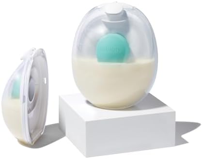 Willow Go - Reusable Breast Milk Containers w/New & Improved Splash Guard - Holds 7 oz. Per Container - Postpartum Essentials - Accessory for Willow Go Hands Free Wearable Breastfeeding Pump - 2pk