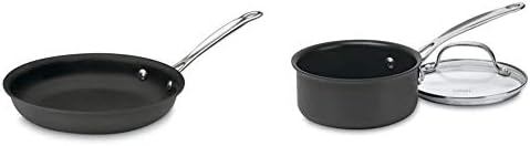 Cuisinart Chef's Classic Nonstick Cookware Bundle - Skillet, Saucepan, and more