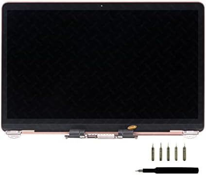 LCDOLED Replacement for MacBookAir10,1 MacBook Air 13" M1 2020 A2337 EMC 3598 MGN63 MGN93 MGND3 MGN73 MGNA3 MGNE3 13.3 inches 2560x1600 Full LCD Screen Complete Top Assembly (Gold)