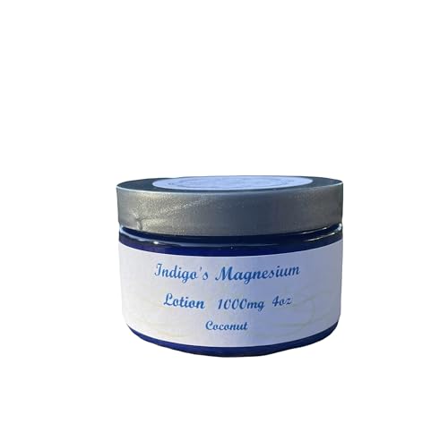 Indigo's Magnesium Lotion 1000mg (4oz, Coconut)