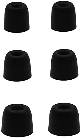 Replacement Memory Foam Tips Foam Sleeves Earbuds for Shure SE215, SE112, SE315, SE425, SE530, SE535 & Klipsch Westone Earphones, [Noise Cancelling] 6PCS 3Pairs S/M/L