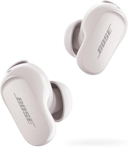 Bose QuietComfort Earbuds II, Wireless, Bluetooth, Proprietary Active Noise Cancelling Technology in-Ear Headphones with Personalized Noise Cancellation & Sound, Soapstone