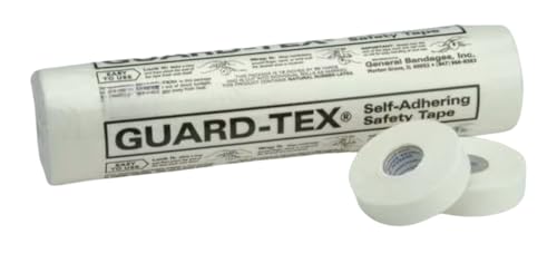 Guard-Tex® Finger Tape 3/4 inch White - Self-Adhesive No Residue - 16 Rolls - 90ft Per Roll - 1440ft Total