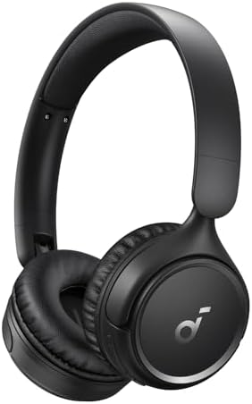 Soundcore H30i Wireless On-Ear Headphones, Foldable Design, Pure Bass, 70H Playtime, Bluetooth 5.3, Lightweight and Comfortable, App Connectivity, Multipoint Connection