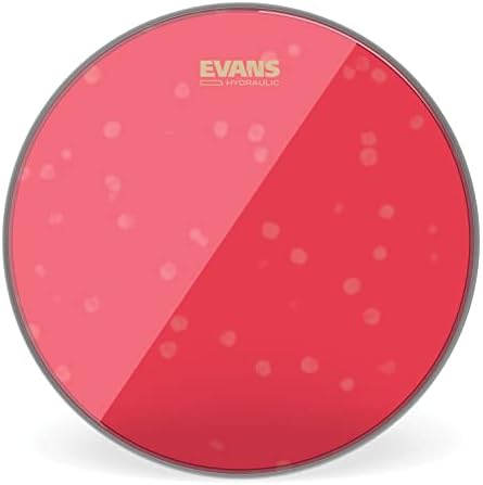 Evans Drum Heads - Hydraulic Red Tom Drumhead, 8 Inch