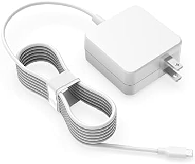 45W AC Charger Fit for Samsung-Galaxy Chromebook 2 XE530QDA Galaxy Chromebook 13.3" XE930QCA XE931QCA NP930XCJ NP950QCG USB C Type C Laptop Power Supply Adapter Cord