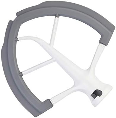 Flex Edge Beater for KitchenAid Bowl-Lift Stand Mixer - 6 Quart Flat Beater Paddle with Flexible Silicone Edges