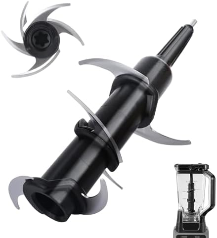 Replacement Ninja Blender Blade, Parts Fit for 72 oz Pitcher, Blades Compatible with Kitchen System 1100W Pitcher BL740 BL642 BL500C BL660C
